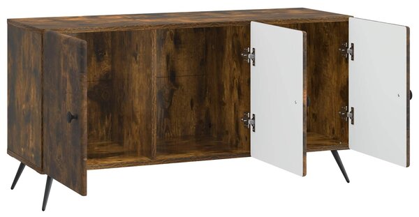 VidaXL TV szekrény Füstös Tölgy 99 x 34,5 x 50 cm Szerelt Fa