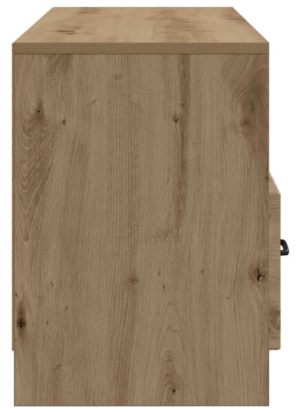 VidaXL TV szekrény Kézműves Tölgy 102 x 34,5 x 47 cm Szerelt Fa