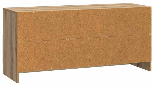 VidaXL TV szekrény Kézműves Tölgy 102 x 34,5 x 47 cm Szerelt Fa