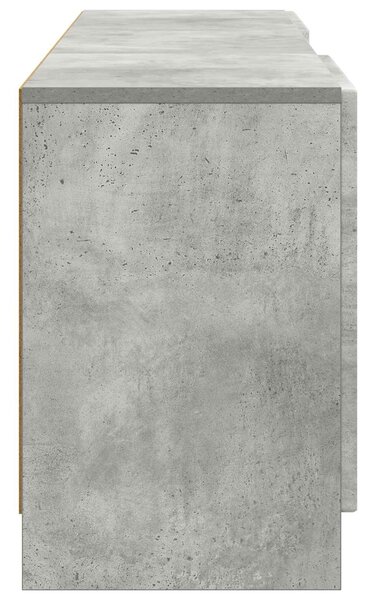 VidaXL TV szekrény Betonszürke 150 x 31 x 47 cm Szerelt Fa