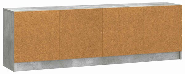 VidaXL TV szekrény Betonszürke 150 x 31 x 47 cm Szerelt Fa