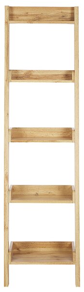 Ötszintes polcos elem MOBILE DUO 169 cm Világosbarna