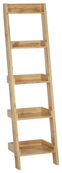 Ötszintes polcos elem MOBILE DUO 169 cm Világosbarna