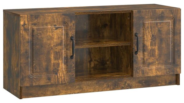 VidaXL TV szekrény Füstös Tölgy 102 x 34,5 x 47 cm Szerelt Fa