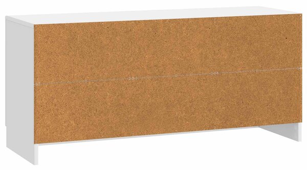 VidaXL TV szekrény Magasfényű Fehér 102 x 34,5 x 47 cm Szerelt Fa