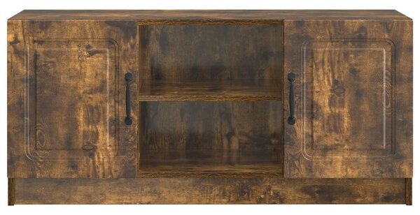 VidaXL TV szekrény Füstös Tölgy 102 x 34,5 x 47 cm Szerelt Fa