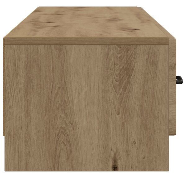 VidaXL TV szekrény Kézműves Tölgy 147 x 34,5 x 27 cm Szerelt Fa