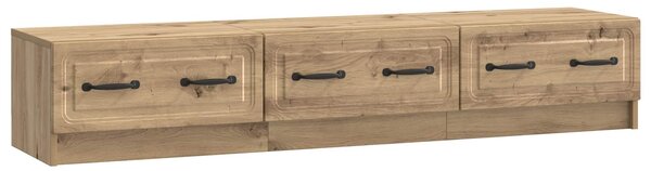 VidaXL TV szekrény Kézműves Tölgy 147 x 34,5 x 27 cm Szerelt Fa