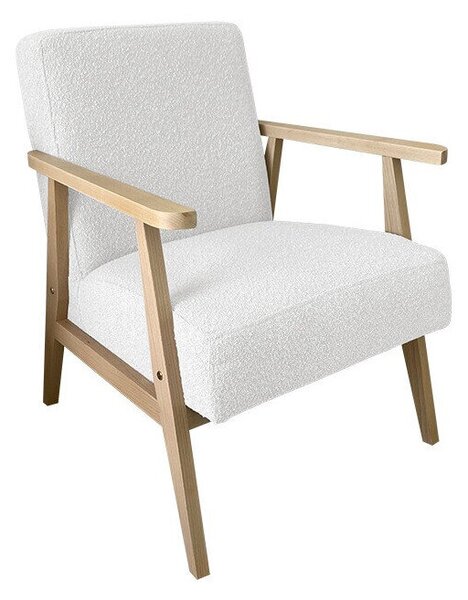Fotel Clovis 100, Kárpit, 76x59x67cm, Fenyő, Bükkfa