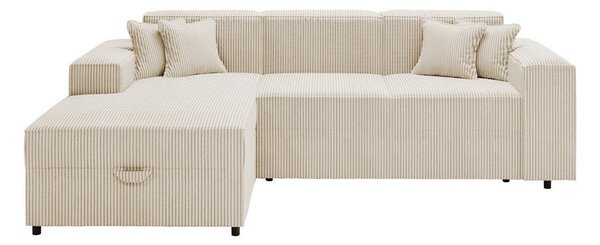 Sarokkanapé Clovis 116, Kárpit, 79x253x166cm
