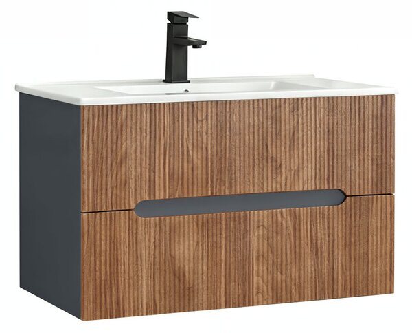 Trent 80 alsó szekrény mosdóval