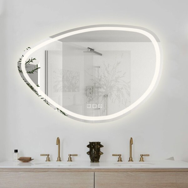 LED Tükör 70x100cm FOG