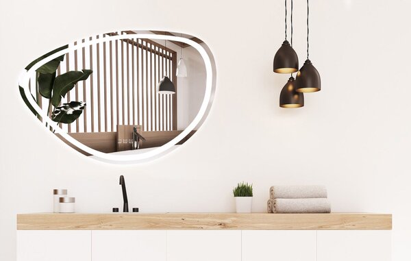 LED Tükör 70x100cm FOG