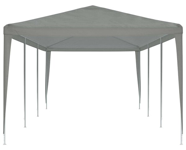 VidaXL Partysátor 900 x 300 x 255 cm, PE és acél, Világosszürke