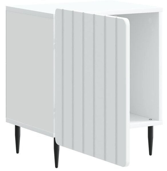 VidaXL Éjjeliszekrény 2 pcs Fehér 43 x 34,5 x 52 cm Szerelt Fa