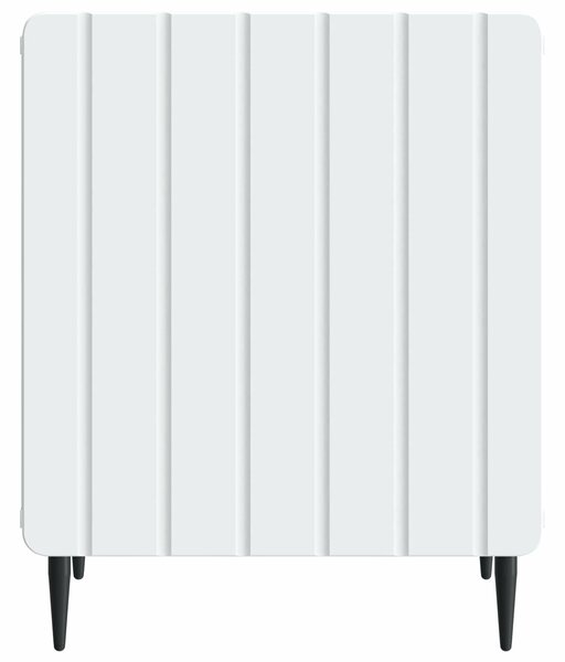 VidaXL Éjjeliszekrény 2 pcs Fehér 43 x 34,5 x 52 cm Szerelt Fa