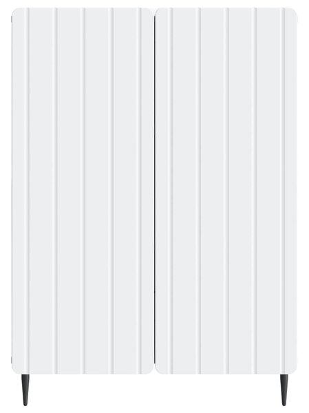 VidaXL Széf Fehér 66 x 34,5 x 92 cm Szerelt Fa
