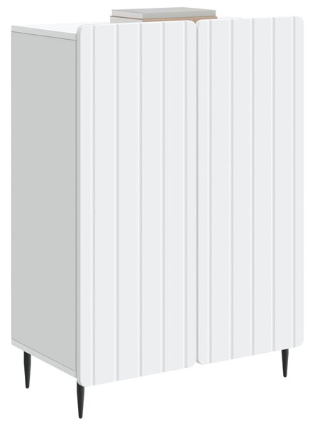 VidaXL Széf Fehér 66 x 34,5 x 92 cm Szerelt Fa