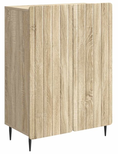 VidaXL Széf Sonoma Tölgy 66 x 34,5 x 92 cm Szerelt Fa