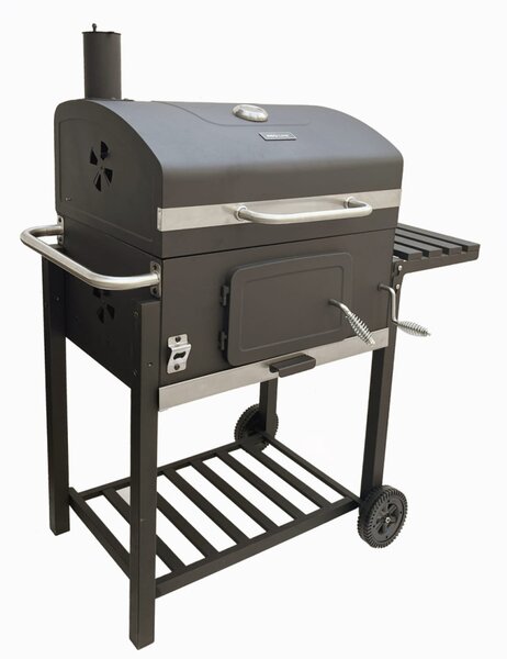 MIR4525K faszenes grill kéményes fedéllel