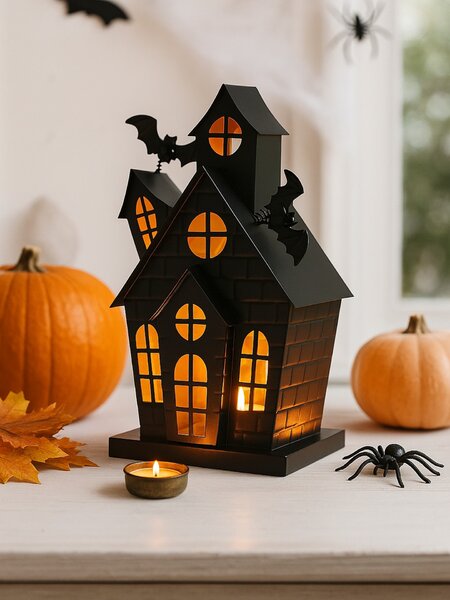 Sinsay - Gyertyatartó Halloween - fekete