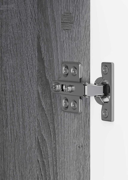 VidaXL Széf Szürke Sonoma 66 x 34,5 x 92 cm Szerelt Fa