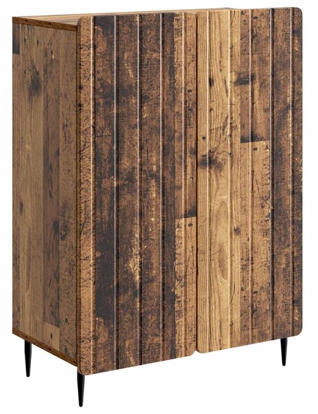 VidaXL Széf Antik Fa 66 x 34,5 x 92 cm Szerelt Fa