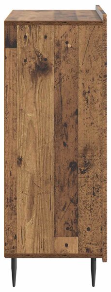 VidaXL Széf Antik Fa 66 x 34,5 x 92 cm Szerelt Fa