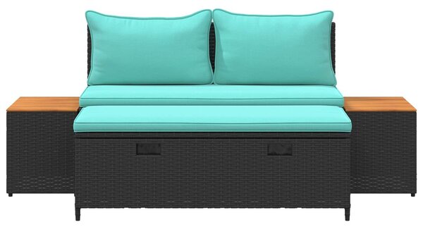 VidaXL Kültéri kanapé szett 4 -Seater 4 pcs 55 x 30 x 39 cm