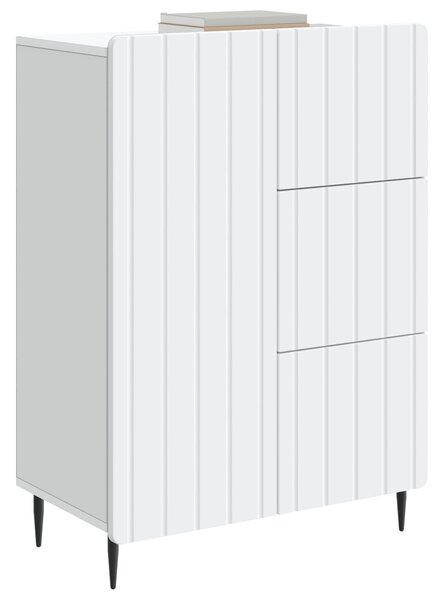 VidaXL Széf Fehér 66 x 34,5 x 91,5 cm Szerelt Fa