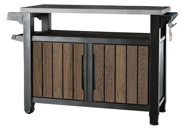 Decocoat unity műanyag xl kerti grill asztal 207l