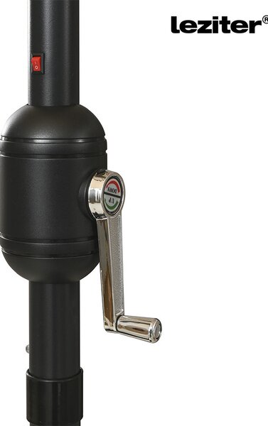 Solari kerti napernyő led lámpával bézs 300 cm