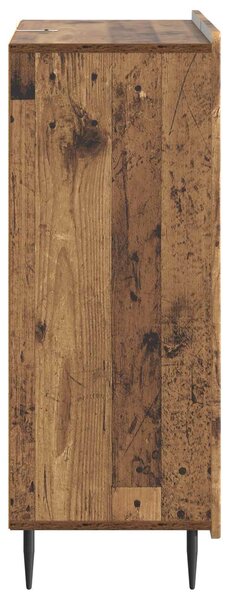 VidaXL Széf Antik Fa 66 x 34,5 x 91,5 cm Szerelt Fa