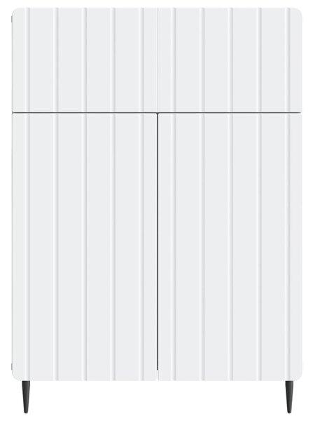 VidaXL Széf Fehér 66 x 34,5 x 92 cm Szerelt Fa