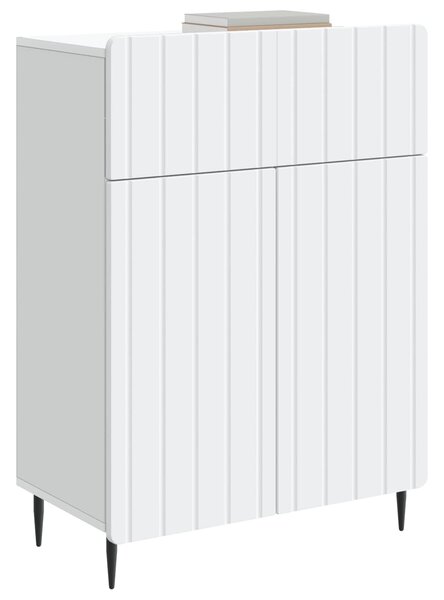 VidaXL Széf Fehér 66 x 34,5 x 92 cm Szerelt Fa