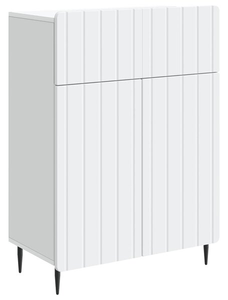 VidaXL Széf Fehér 66 x 34,5 x 92 cm Szerelt Fa