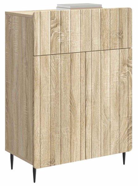 VidaXL Széf Sonoma Tölgy 66 x 34,5 x 92 cm Szerelt Fa