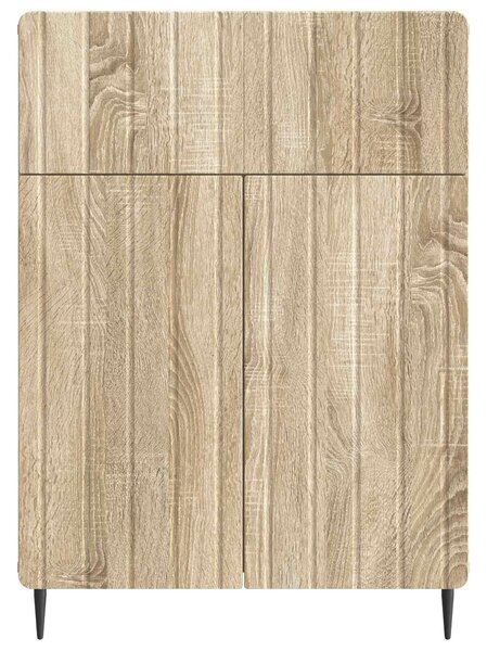 VidaXL Széf Sonoma Tölgy 66 x 34,5 x 92 cm Szerelt Fa