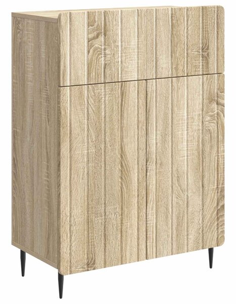 VidaXL Széf Sonoma Tölgy 66 x 34,5 x 92 cm Szerelt Fa