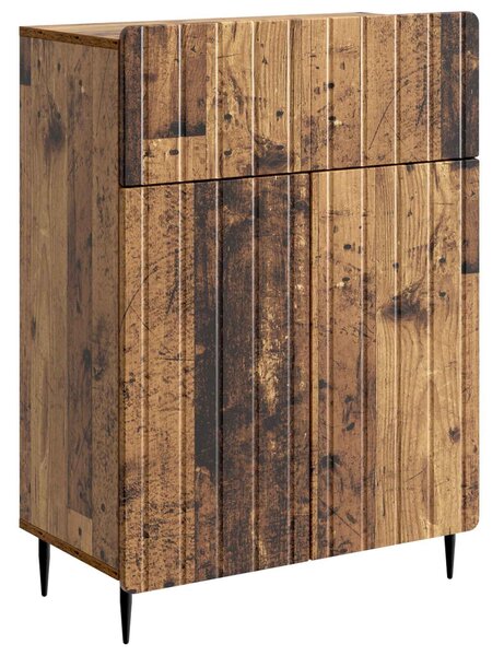 VidaXL Széf Antik Fa 66 x 34,5 x 92 cm Szerelt Fa