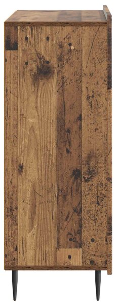 VidaXL Széf Antik Fa 66 x 34,5 x 92 cm Szerelt Fa