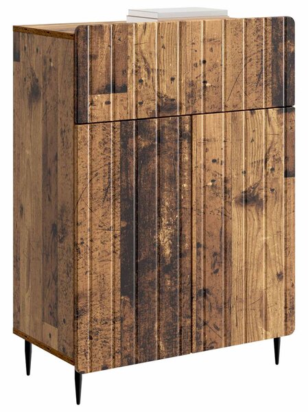 VidaXL Széf Antik Fa 66 x 34,5 x 92 cm Szerelt Fa