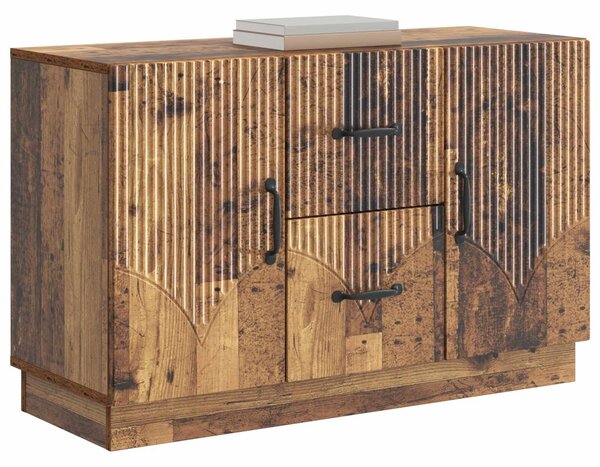 VidaXL Széf Antik Fa 89 x 34,5 x 57 cm Szerelt Fa