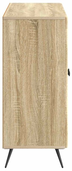 VidaXL Széf Sonoma Tölgy 89 x 34,5 x 80 cm Szerelt Fa