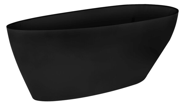Besco Goya térben álló kád 142x62 cm ovális fekete #WMD-140-GB