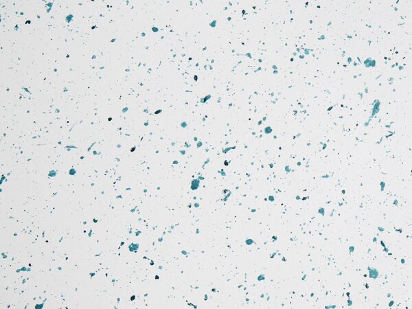 Kisasztal CAORIA 40 cm 40 cm Terrazzo hatású Fehér terrazzo