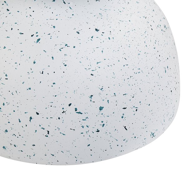 Kisasztal CAORIA 40 cm 40 cm Terrazzo hatású Fehér terrazzo