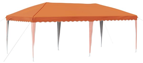 VidaXL Parti sátor 575 x 290 x 245 cm, Narancssárga