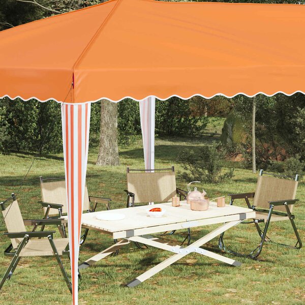 VidaXL Parti sátor 575 x 290 x 245 cm, Narancssárga
