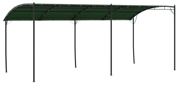 VidaXL Pavilon 6 x 3 x 2,55 m, Szövet és Alumínium 180, Zöld